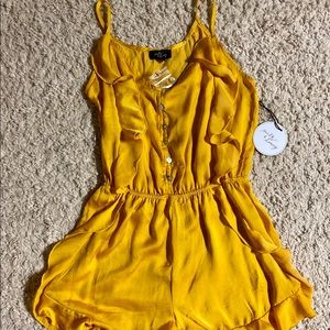 Gold Romper